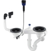 Syfon do zlewozmywaka granitowego 1.5- i 2-komorowego - Space-Saver